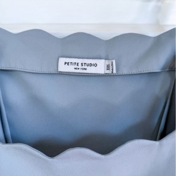 Petite Studio Scalloped 90's Style Tank - Picture 3 of 6